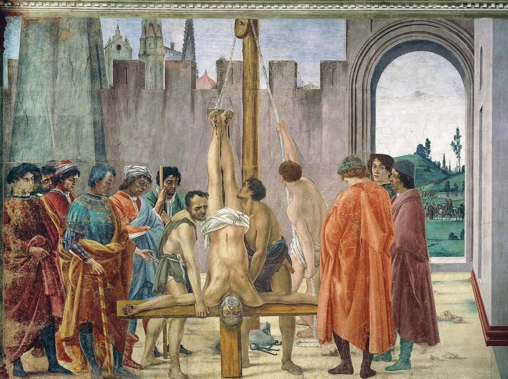 Filippo Lippi - Martirio di San Pietro